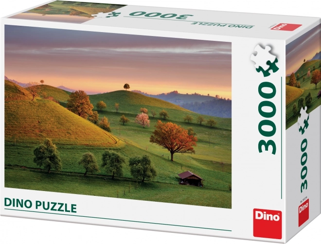 Dino picturesque sunrise 3000 pc puzzle