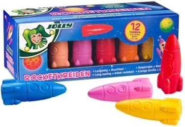 Rakety - krijtjes in 12 kleuren