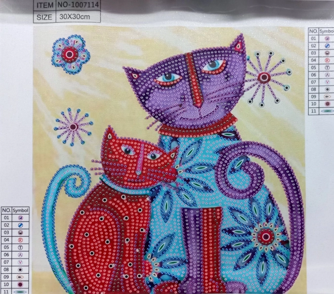 Diamond Art Painting 7D Cats