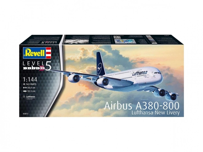 Plastic Model Airbus A380-800 Lufthansa New Livery