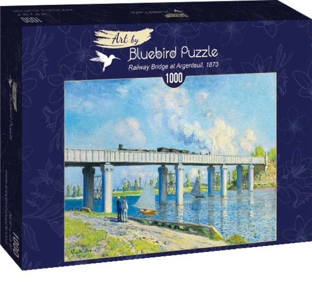 Bluebird Puzzle Railway Bridge in Argenteuil 1000 Pieces