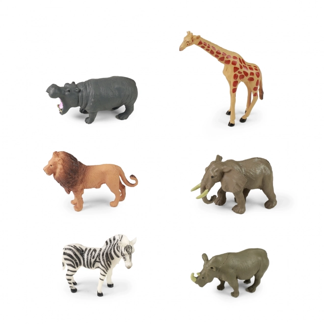 Set of Wild Animals Toys