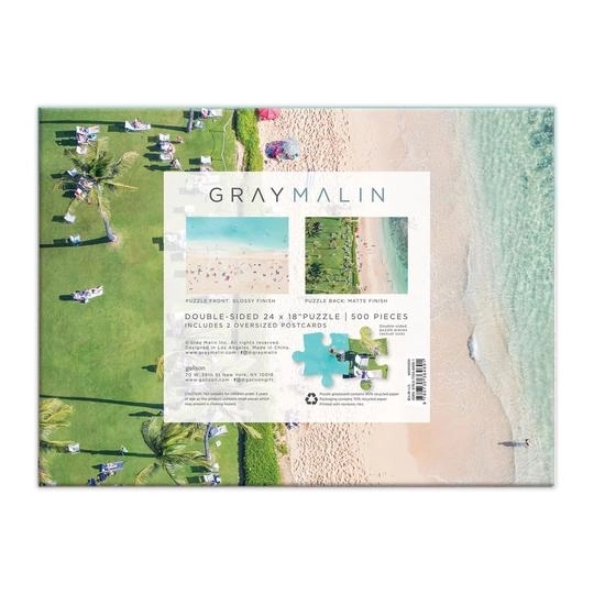 Galison Double-sided Hawaii Puzzle by Gray Malin