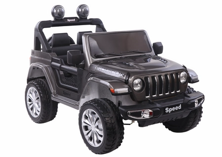 Electric Ride-On Car Black 4x4