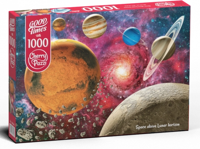 Cherry Pazzi Space Above the Lunar Horizon Puzzle 1000 Pieces