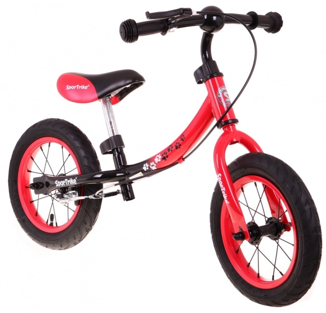 Children's Balance Bike Boomerang SporTrike Red