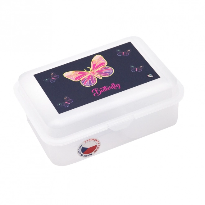 Butterfly Lunch Box with Compartment