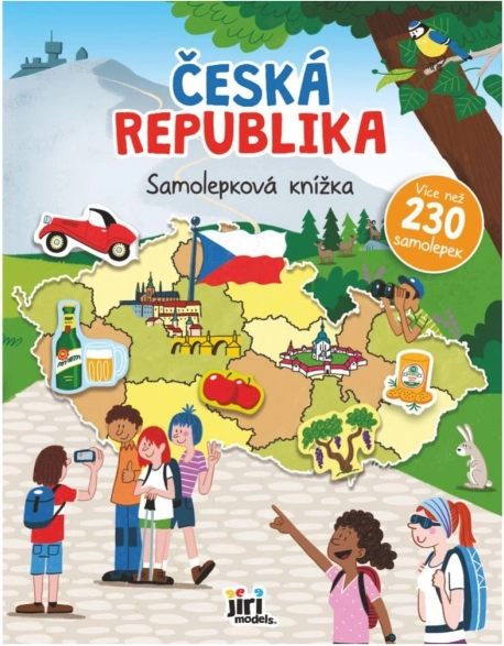 Grande libro di adesivi Repubblica Ceca