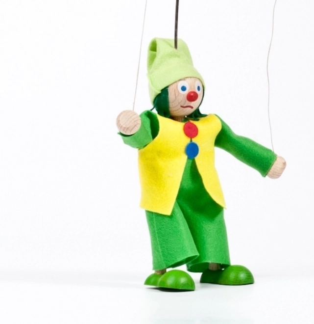 Gerlich drevená bábka Vodník Čvachtal