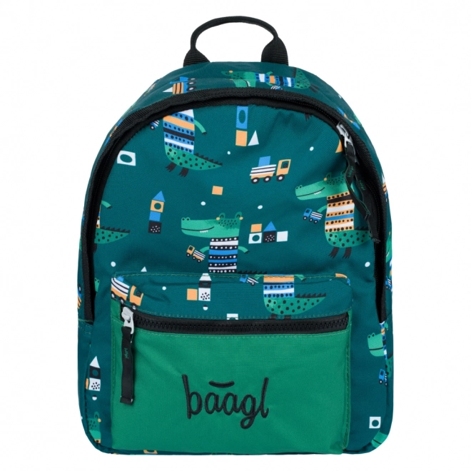 Baagl Preschool Backpack Crocodile