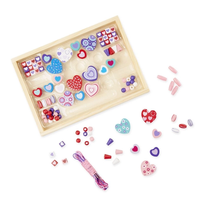 Heart Bead Set - Melissa & Doug