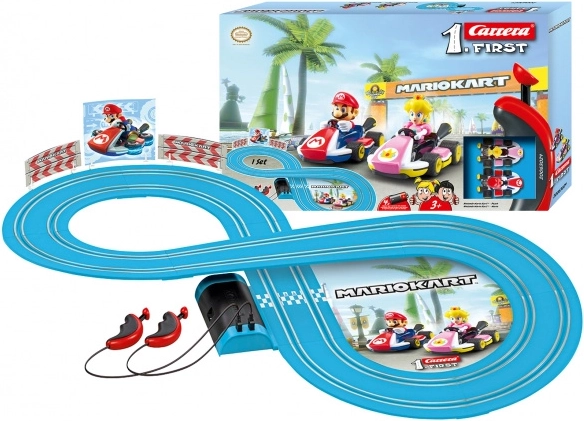 Carrera First Mario Kart Slot Car Track 2.4 m