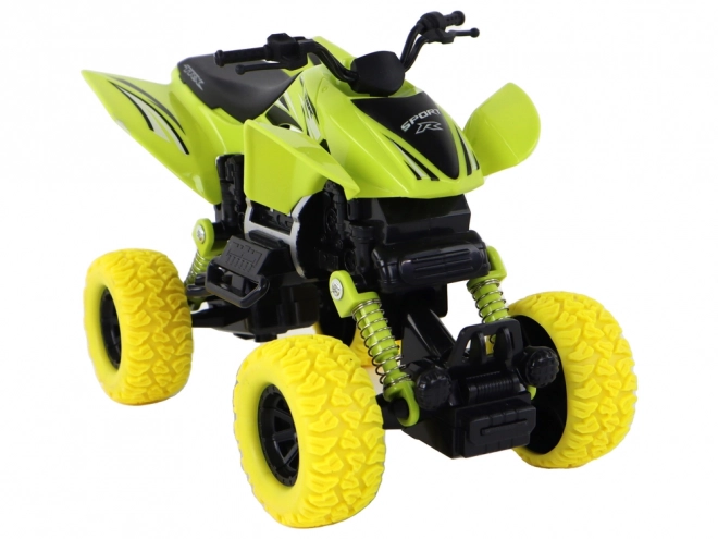 Off-Road Push Quad with Rubber Wheels