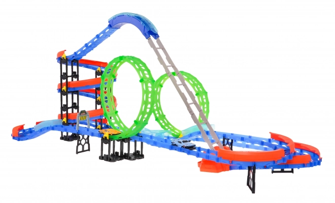 Extreme Racing Track with Ladder for Kids 3+