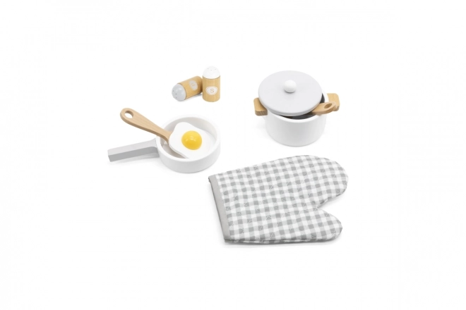 Wooden Kitchen Play Set