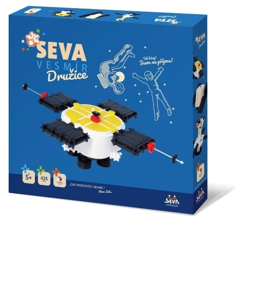 Seva Space Satellite Building Set