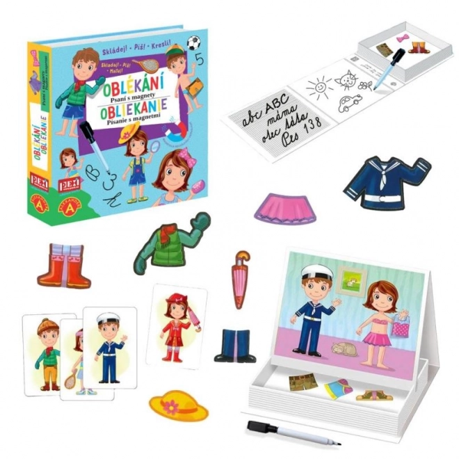 Magnetic Writing Set - Dressing Up