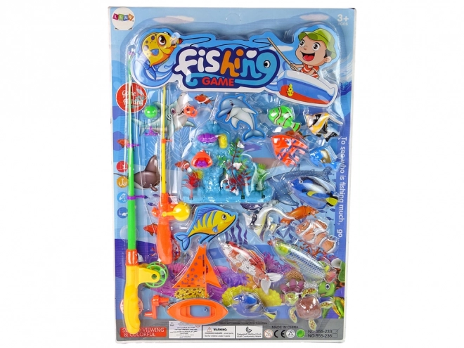 Fishing Game Set with Boat