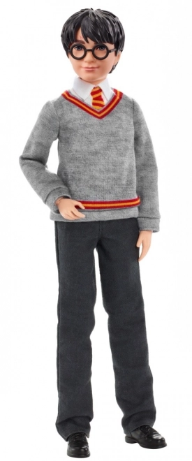 Harry Potter Doll in Gryffindor School Outfit with Wand