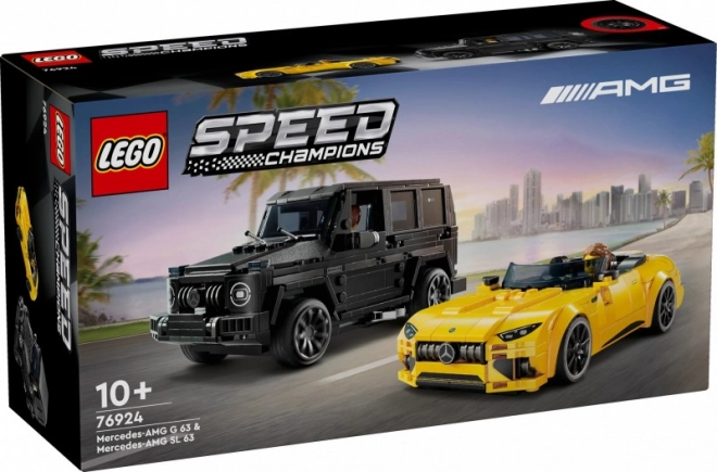 Lego Speed Champions Mercedes-AMG G 63 and SL 63 Set