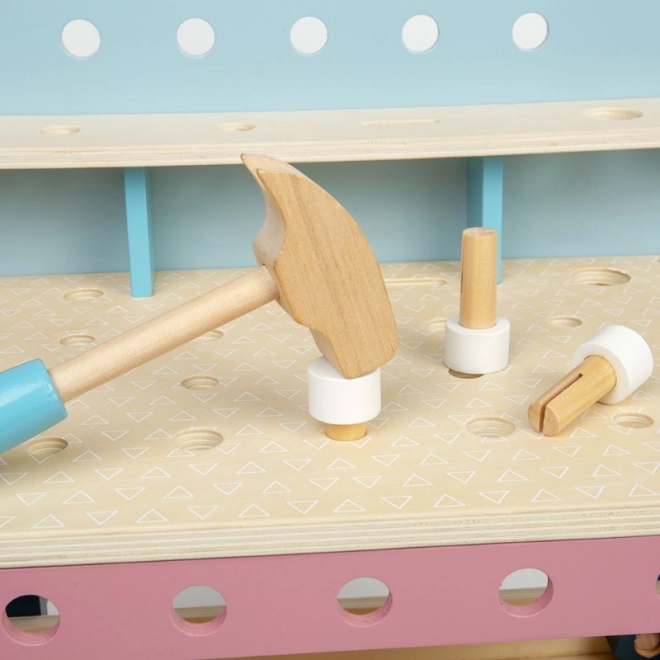 Bigjigs Wooden Kids Tool Workbench