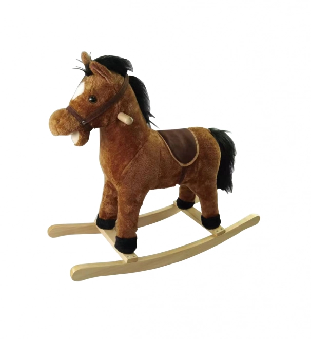 Brown Rocking Horse