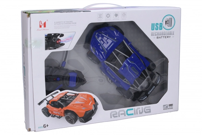 Remote Control Racing Car with Smoke Feature