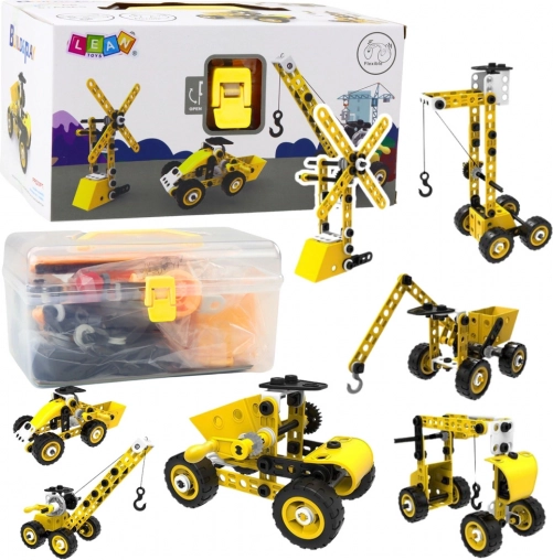Jeu de construction Machines de chantier 8-en-1