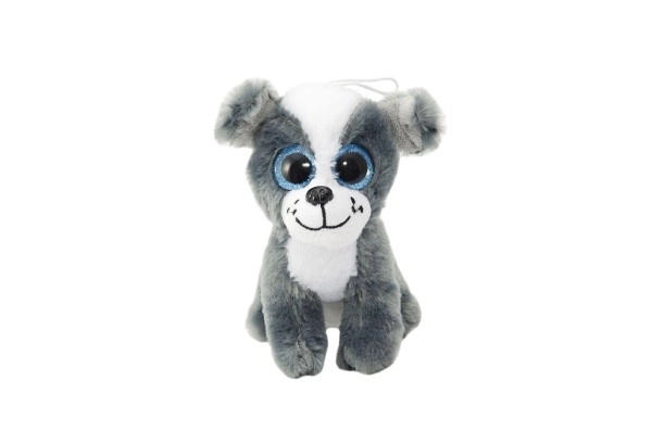 Plüschhund mit Geräuschen 15 cm