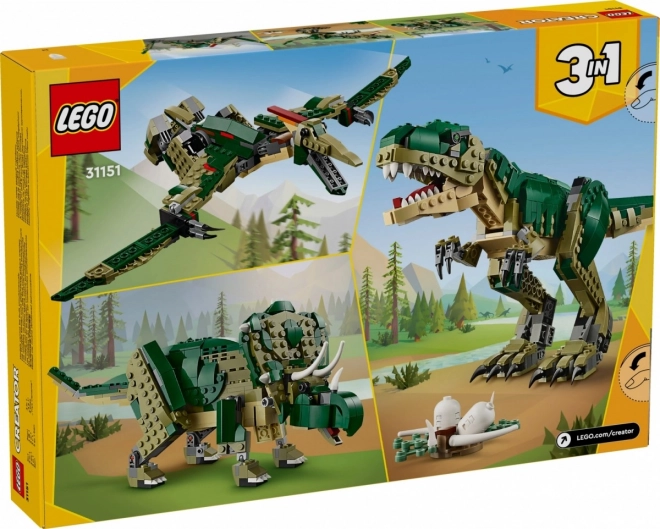 Lego Creator 3-in-1 Dinosaur Adventure Set