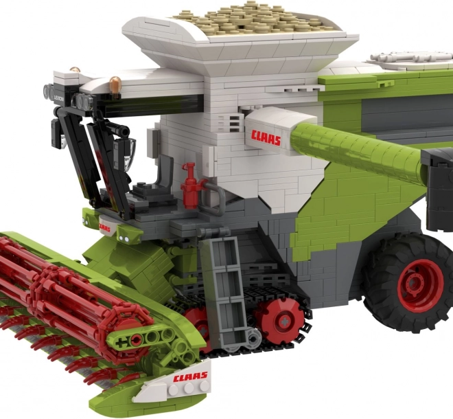 Construction Kit Brixies Plus Claas Lexion 8900 Terra Trac with Trailer