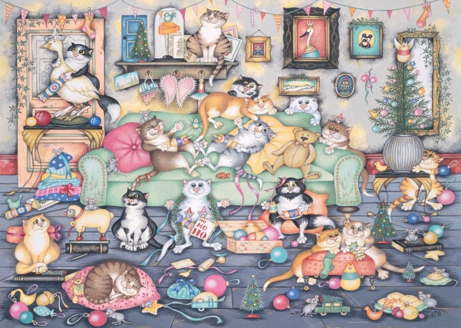 Puzzles 1000 Pieces Cats of the World