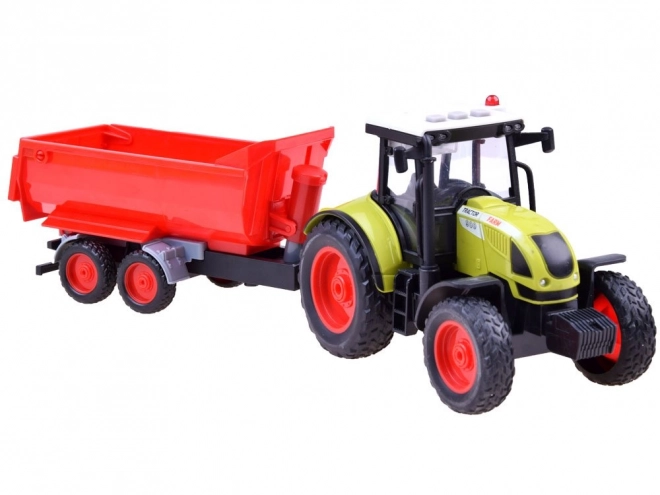 Toy Tractor with Trailer – B