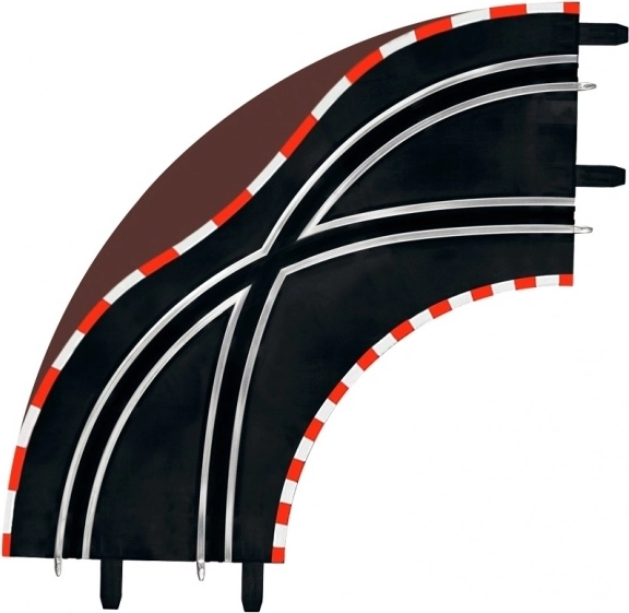 križanje u zavoju 1/90° za autodrom Carrera GO!!!, GO!!! Plus i Digital 143 (2 kom)