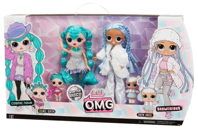 L.O.L. Surprise OMG Winter Disco Dolls Cosmic Nova & Snowlicious