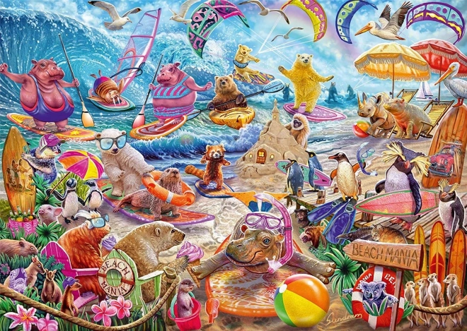 Beach Mania 1000 Pieces Puzzle