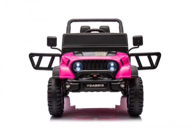 Pink 24V Electric Ride-On Car