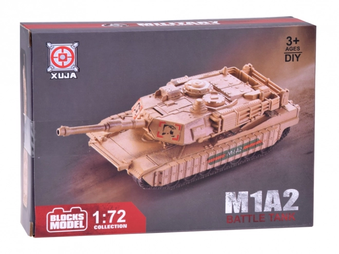 Building Blocks Abrams M1A2 American Tank Set