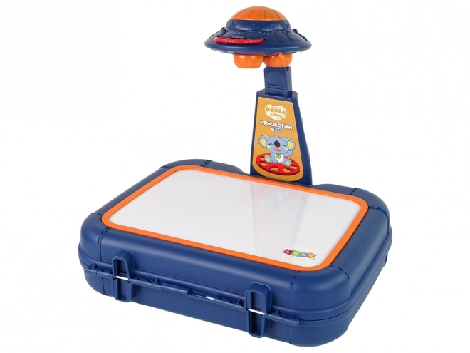 Interactive Kids Projector Set in Blue Carry Case
