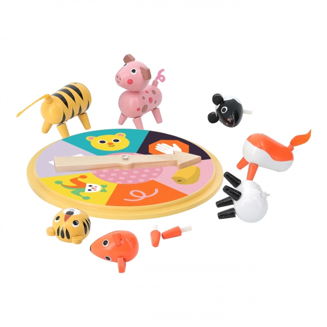 Vilac Animal Wheel of Fortune Game