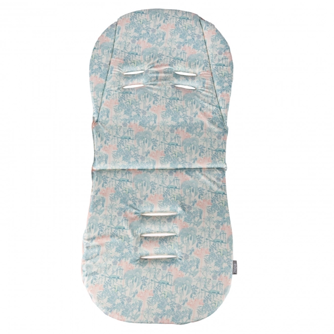 Memory Foam Comfort Stroller Pad - Jungle Pink