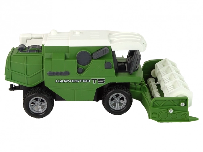 Remote Control Green Harvester Toy