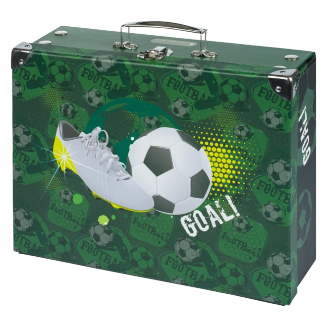 Foldable School Suitcase Football with Trimmings