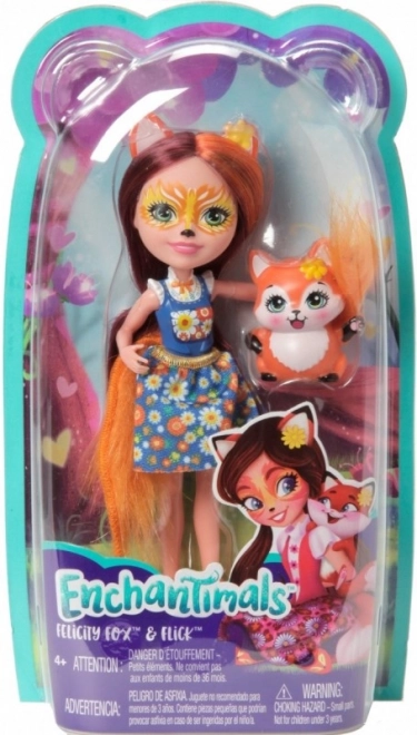 Enchantimals Doll with Pet Felicity Fox