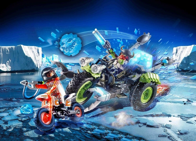 Playmobil Top Agents Arctic Rebels Trike