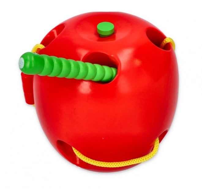 Apple Threading Maze Toy