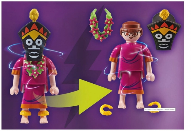 Scooby-doo Adventure with Witch Doctor Playset