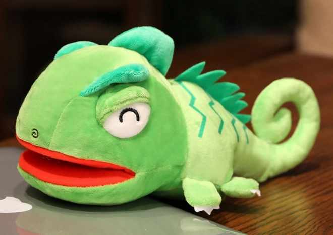 Green Dragon Plush Puppet