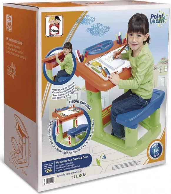 Adjustable Children's Desk and Chair Set