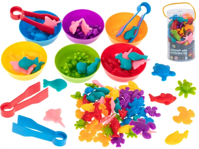 Educational Safari Animal Counting Set – Sea Creatures